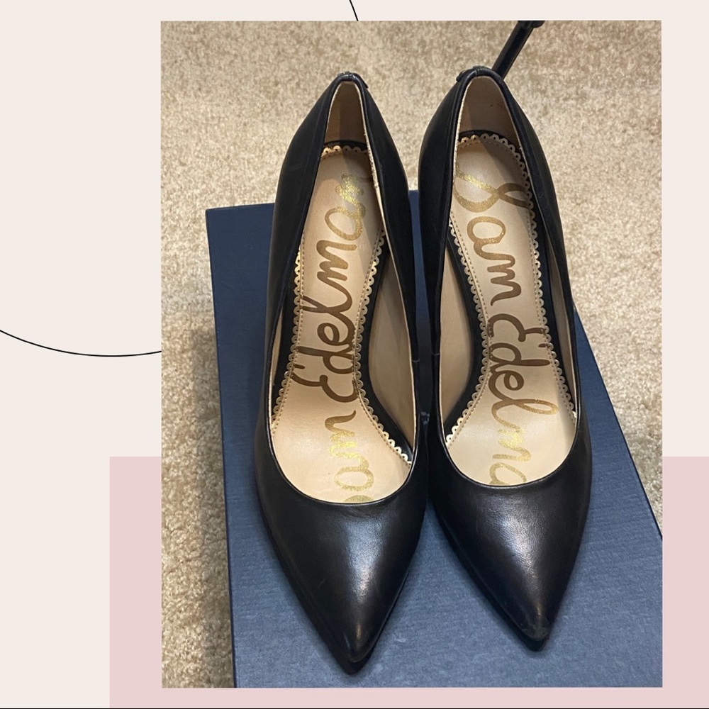 Sam Edelman Heels Black 4.5” purchased at Nordstrom